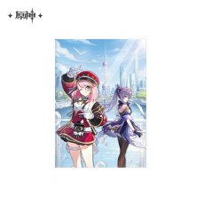 画像1: 【原神 28pt】原神　上観新聞コラボ　クリアファイル【予約2025年2月】 (1)