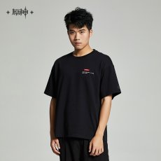 画像2: 原神　ディルックイメージ　Tシャツ　公式正規品　Genshin【予約7月下旬】 (2)