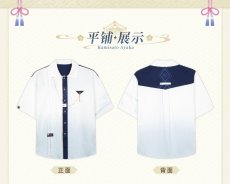 画像2: 原神　神里綾華イメージファッション　シャツ (2)