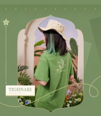 画像8: 原神　森林と飛砂　ティナリ　イメージTシャツ【予約9月下旬】 (8)