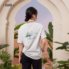 画像5: 原神　森林と飛砂　アルハイゼン　イメージTシャツ【予約9月下旬】 (5)