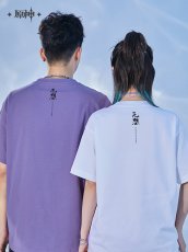 画像5: 原神　雷電将軍イメージファッション　Tシャツ (5)