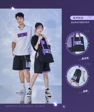 画像8: 原神　雷電将軍イメージファッション　Tシャツ (8)