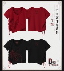 画像2: 崩壊：スターレイル　刃イメージ　Tシャツ・B【予約10月中旬】 (2)
