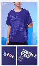 画像5: 崩壊：スターレイル　銀狼イメージ　Tシャツ (5)